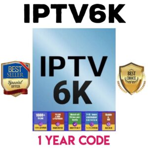 IPTV6K 1 Year Code