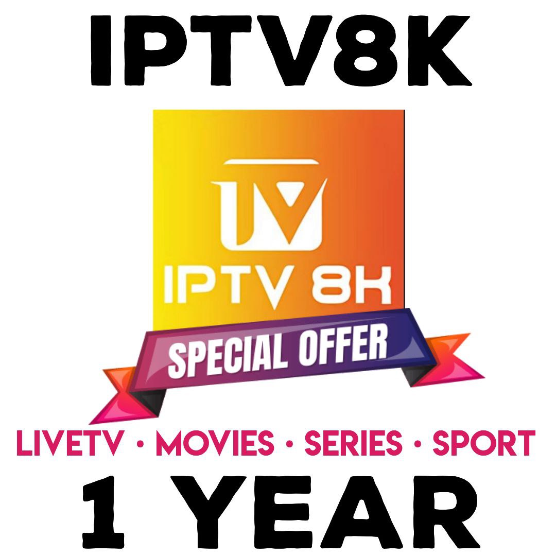 iptv8k 1 Year Code